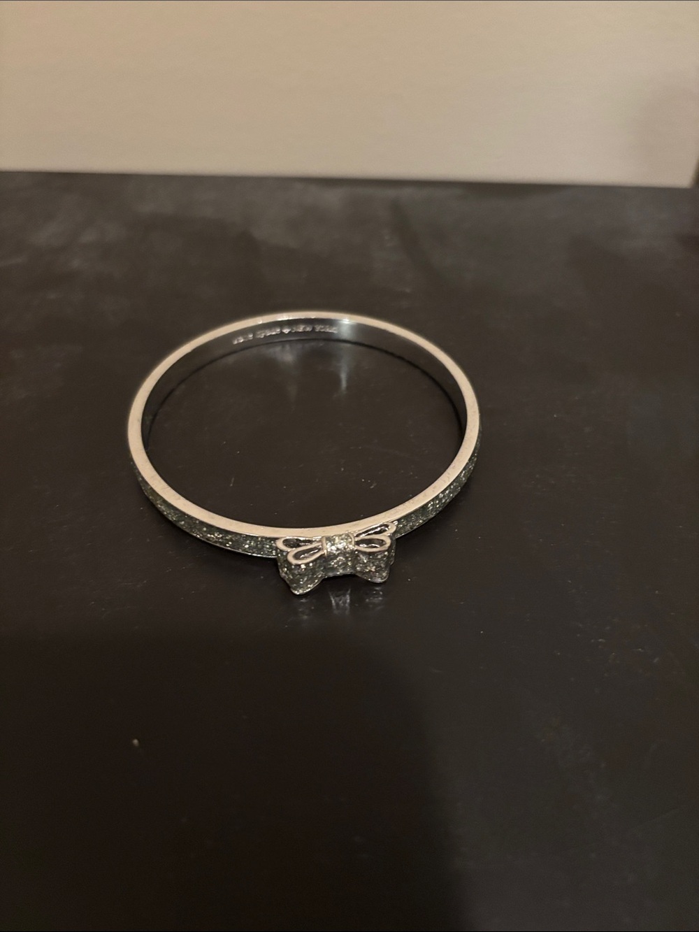 Kate Spade Silver Take a Bow Bangle